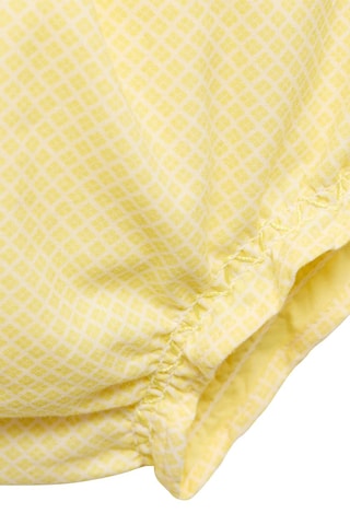 Short coton imprimé - Jaune