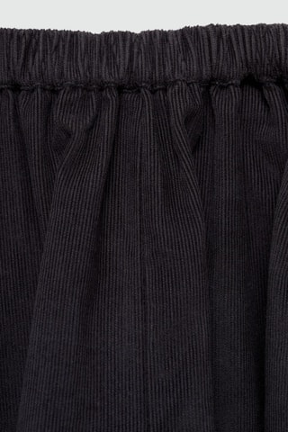 Short velours côtelé - Anthracite