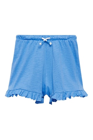 Short taille élastique - Bleu