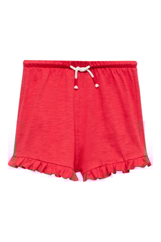 Short taille élastique - Bleu