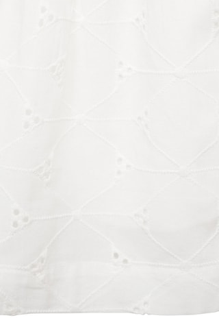 Short taille élastique - Blanc