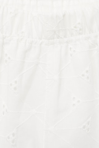 Short taille élastique - Blanc