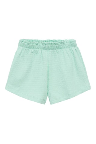 Short coton - Vert d'eau