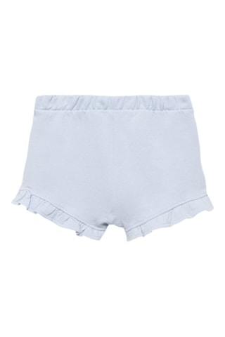 Short bas à volants - Bleu clair