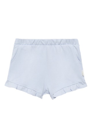 Short bas à volants - Bleu clair