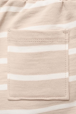Bermuda à rayures cordon - Sable