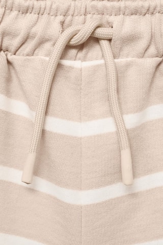 Bermuda à rayures cordon - Sable