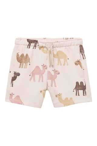 Bermuda imprimé chameaux - Sable
