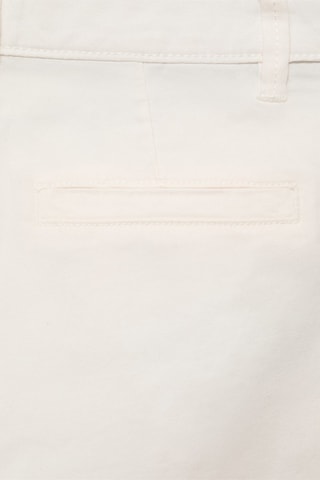 Bermuda style chino en coton - Blanc