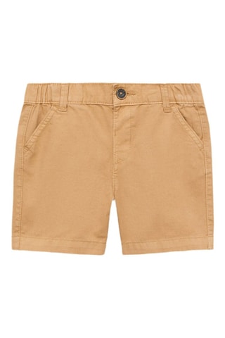 Bermuda coton - Moutarde