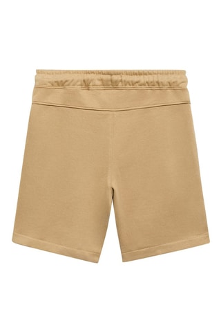 Bermuda coton cordon - Beige