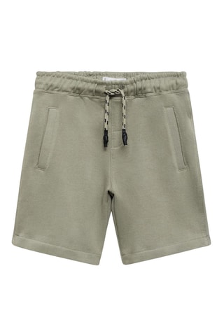 Bermuda coton cordon - Beige