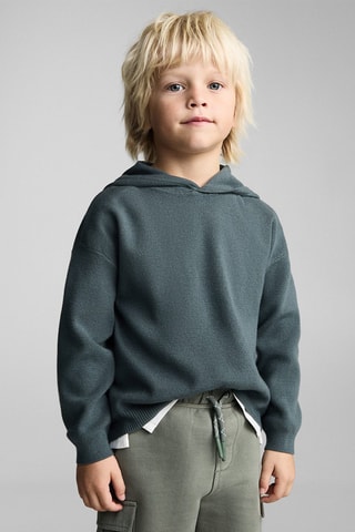 Bermuda coton cargo - Kaki