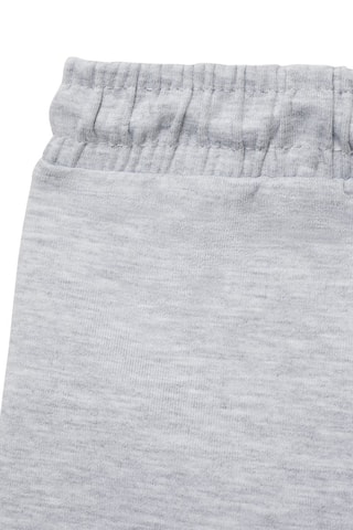 Bermuda coton cordon - Gris