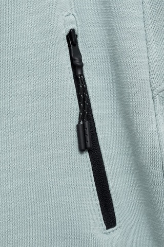 Bermuda poches contrastantes - Gris clair