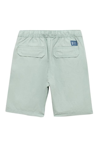 Bermuda taille élastique - Vert