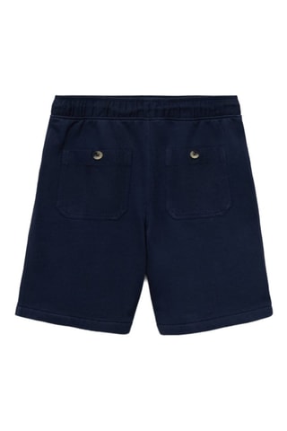 Bermuda cordon - Bleu marine