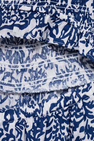 Combinaison imprimée - Bleu marine