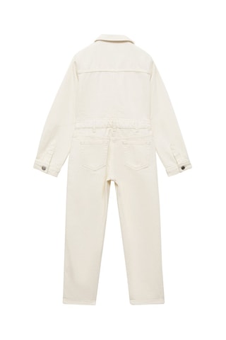 Combi-pantalon en jean - Beige