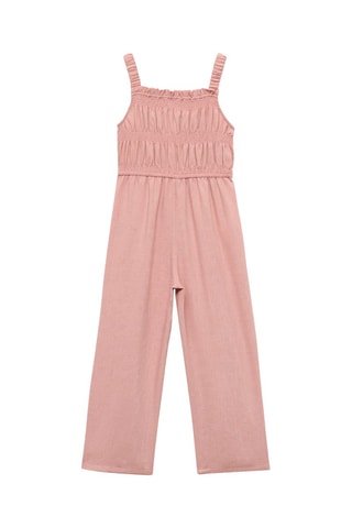 Combinaison froncée - Rose