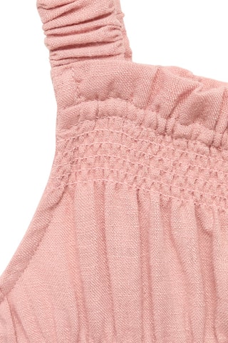 Combinaison froncée - Rose