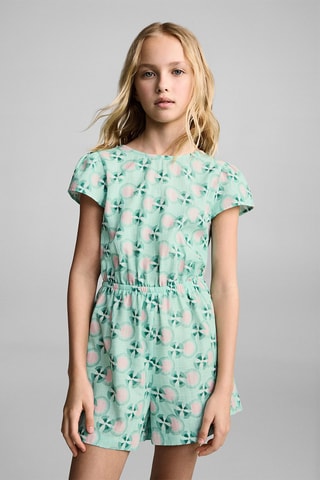 Combi-short imprimé - Vert