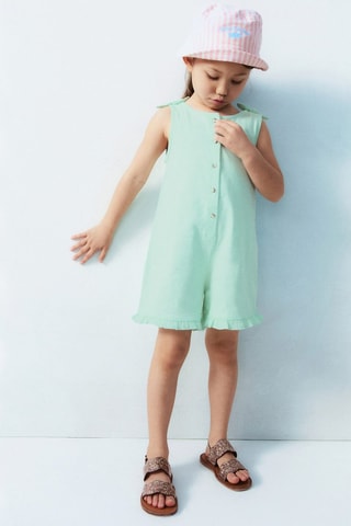 Combi-short nœuds - Vert d'eau