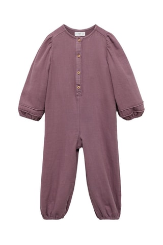 Combinaison coton - Rouge foncé