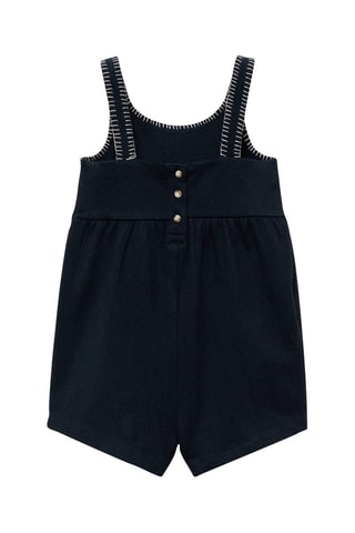 Combi-short droite - Bleu marine