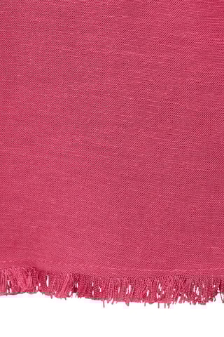 Jupe-culotte lin - Rouge