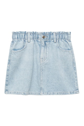 Jupe courte denim - Bleu clair