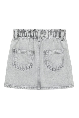 Jupe courte denim - Bleu clair