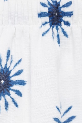 Jupe imprimée - Blanc