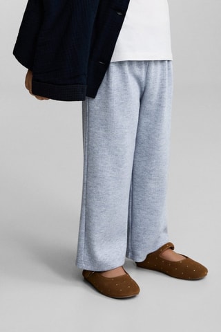 Jupe-culotte maille - Bleu