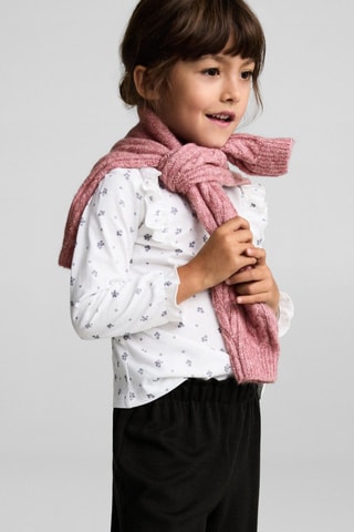 Jupe-culotte maille - Noir