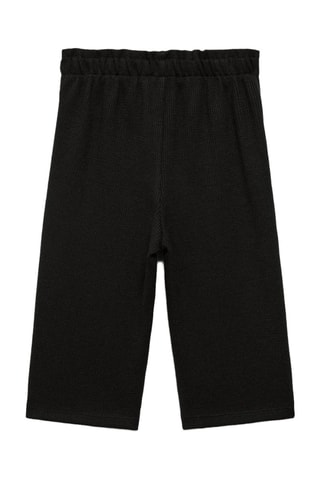 Jupe-culotte maille - Noir