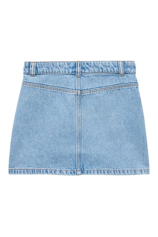 Jupe courte en jean - Bleu