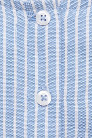 Blouse à rayures en coton - Indigo