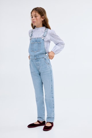 Salopette en jean - Bleu