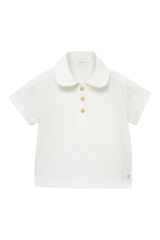 T-shirt style polo - Blanc