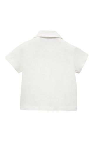 T-shirt style polo - Blanc
