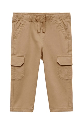 Pantalon jogger cargo - Marron