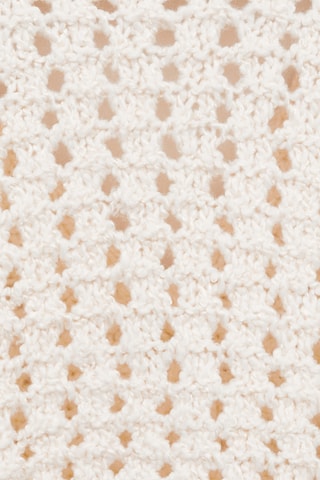 Cardigan ajouré - Écru