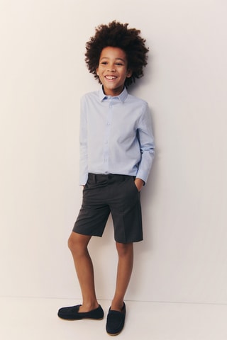 Mocassins cuir suède - Bleu