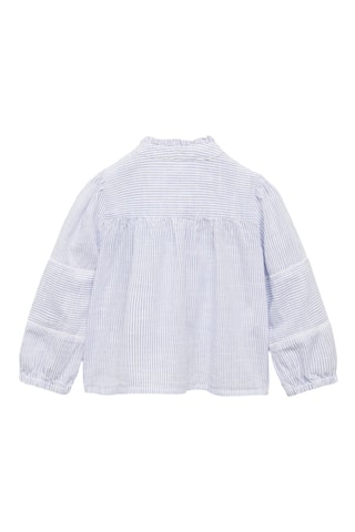 Chemisier rayures voile - Indigo