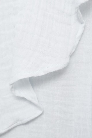 Chemise plissée volants - Bleu céleste