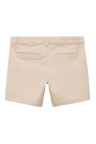 Bermuda coton - Blanc