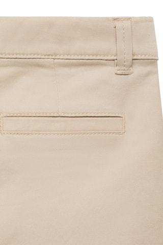 Bermuda coton - Blanc