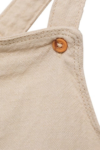 Salopette lin coton - Sable