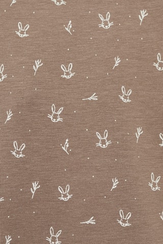 Body coton imprimé - Marron